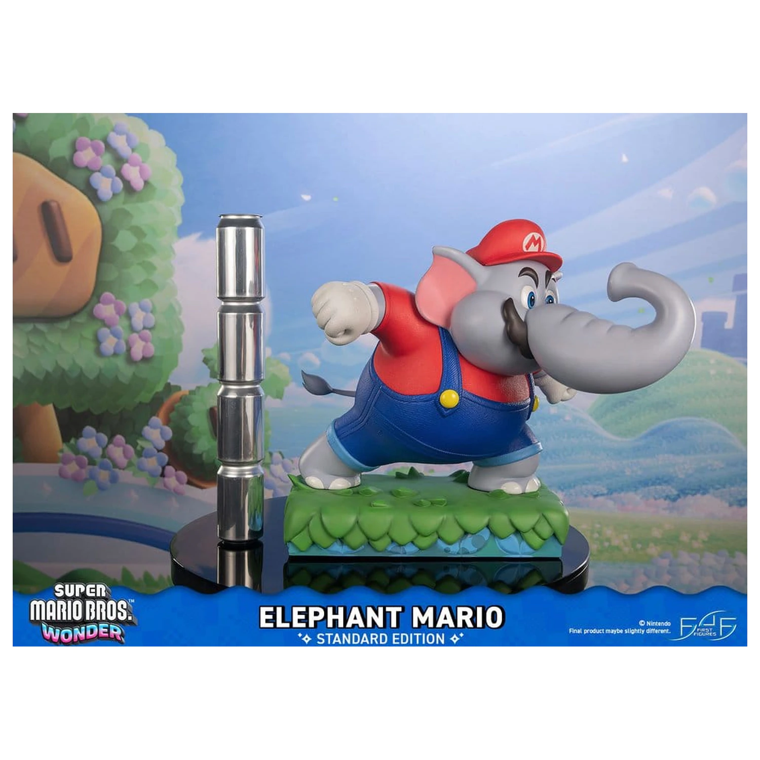Super Mario Bros. Wonder pryskyřicová socha Sloní Mario Standardní edice 43 cm fotografii produktu
