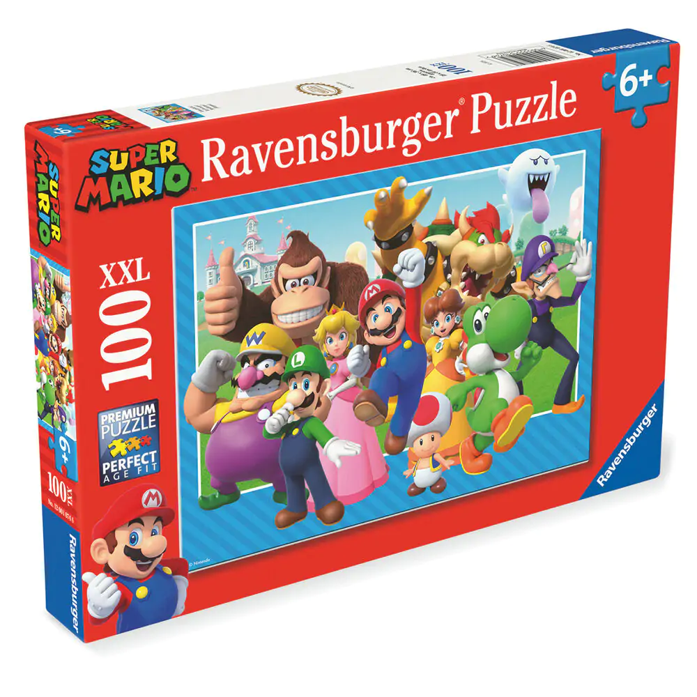 Super Mario Bros XXL puzzle 100 dílků fotografii produktu