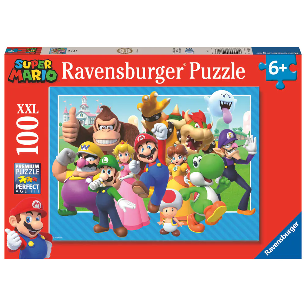 Super Mario Bros XXL puzzle 100 dílků fotografii produktu