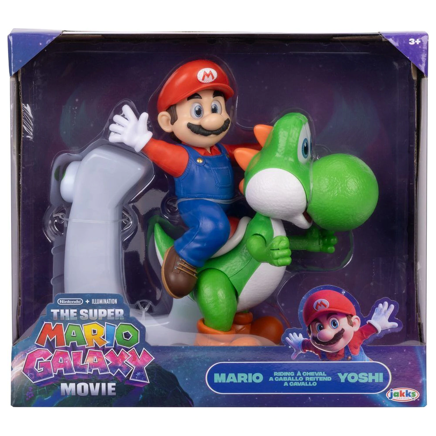 Super Mario Galaxy Movie figurka Mario a Yoshi fotografii produktu