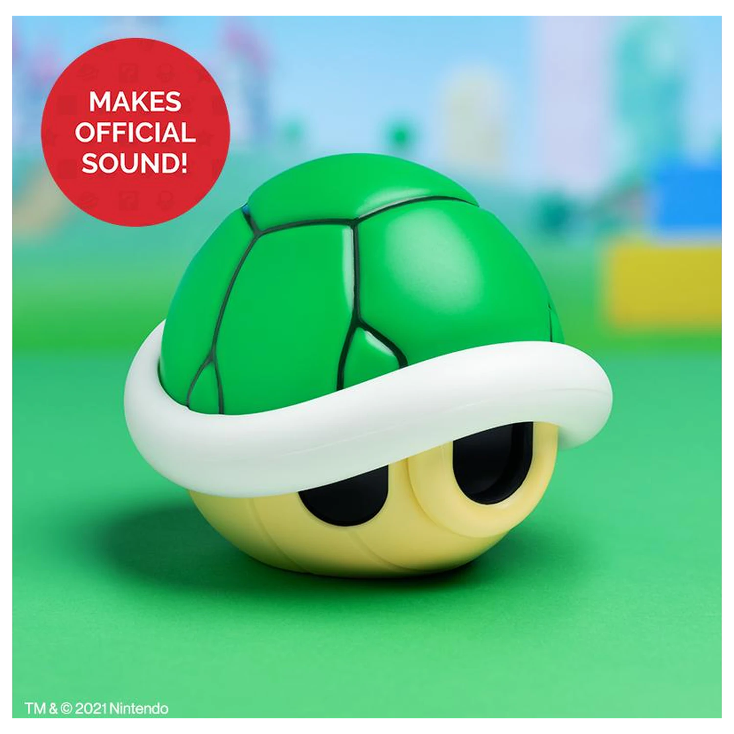 Super Mario Green Shell dekorativní světlo se zvukem 15 cm fotografii produktu