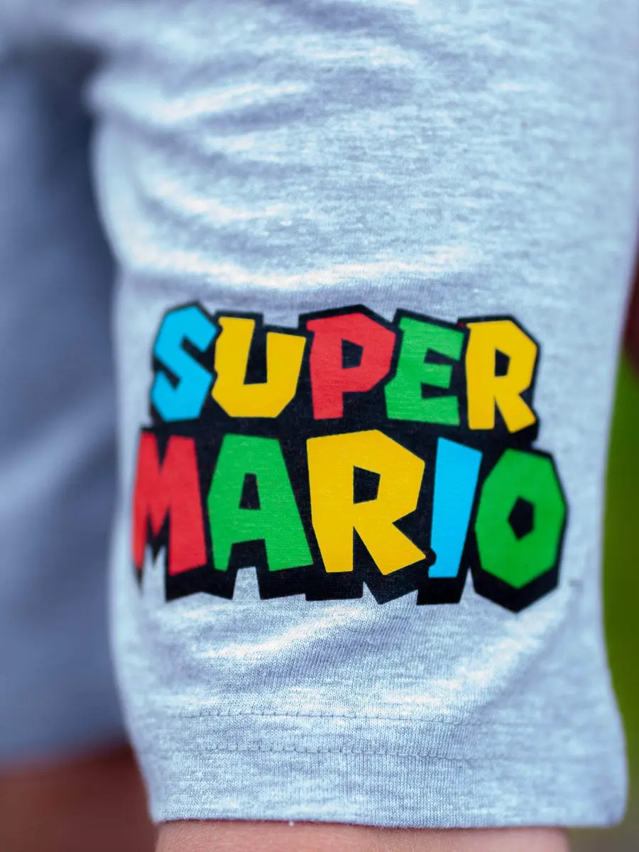 Super Mario krátké dětské pyžamo fotografii produktu