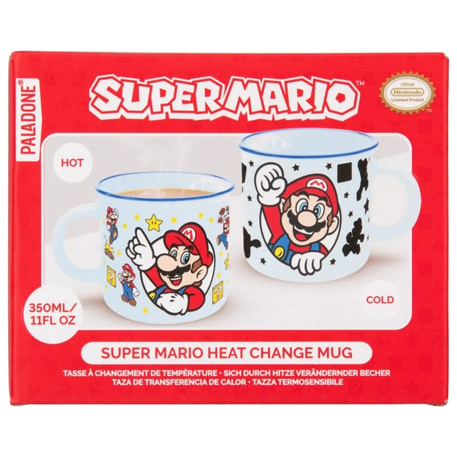 Super Mario měnící se hrnek Mario fotografii produktu