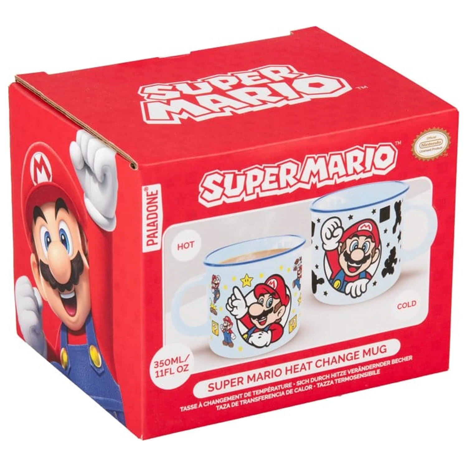 Super Mario měnící se hrnek Mario fotografii produktu