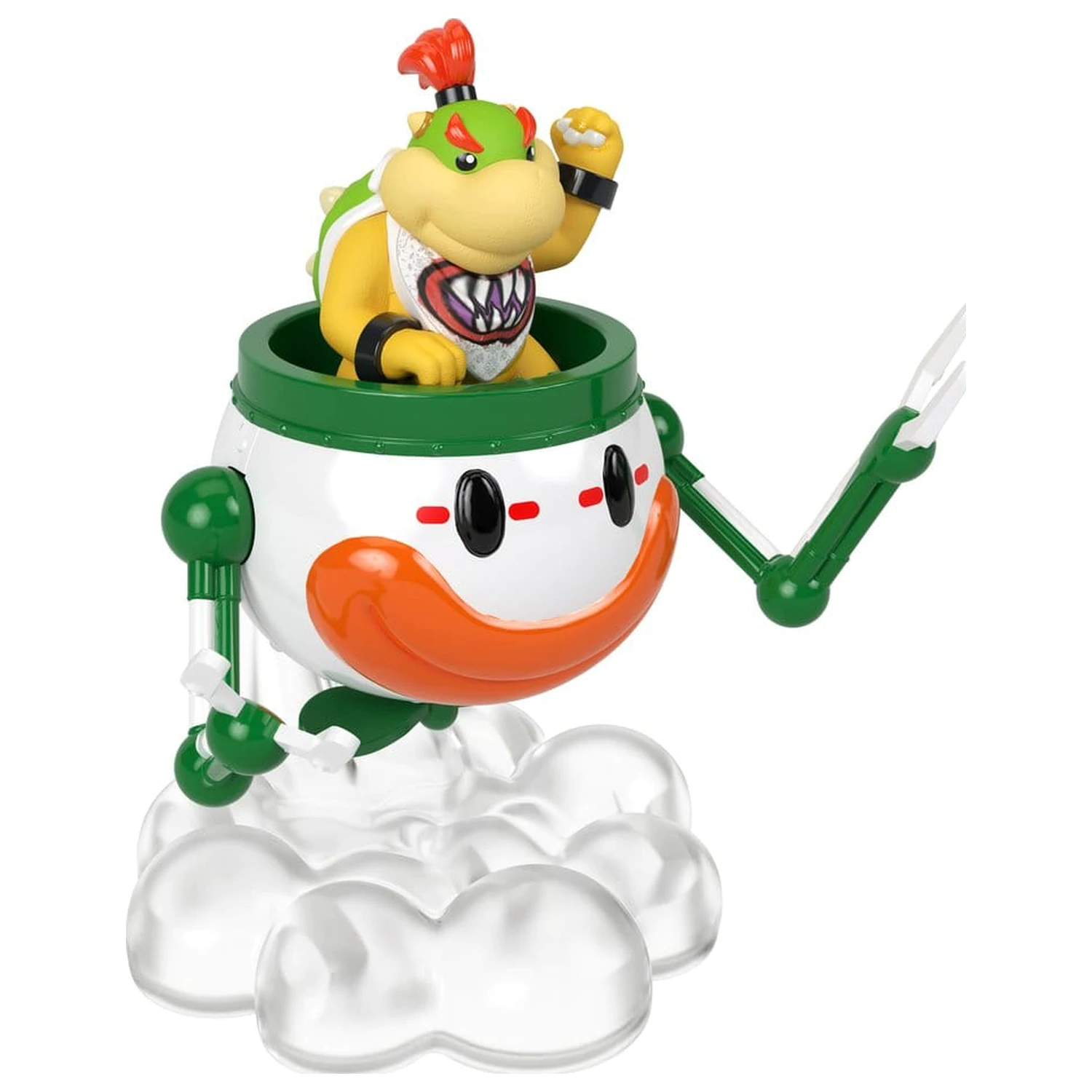 Super Mario Hot Wheels Die-Cast vozidla sada 2 kusů 1/64 Mario & Bowser Jr. fotografii produktu