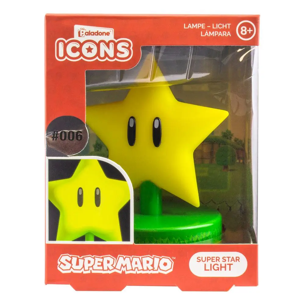 Super Mario Icon Světlo Super Star (V2) fotografii produktu