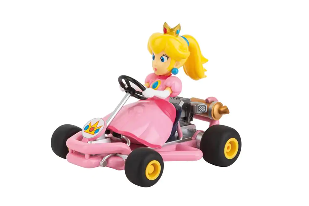 Super Mario Kart RC dálkově ovládané auto 1/18 2.4GHz Pipe Kart Peach fotografii produktu