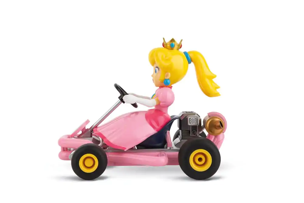 Super Mario Kart RC dálkově ovládané auto 1/18 2.4GHz Pipe Kart Peach fotografii produktu