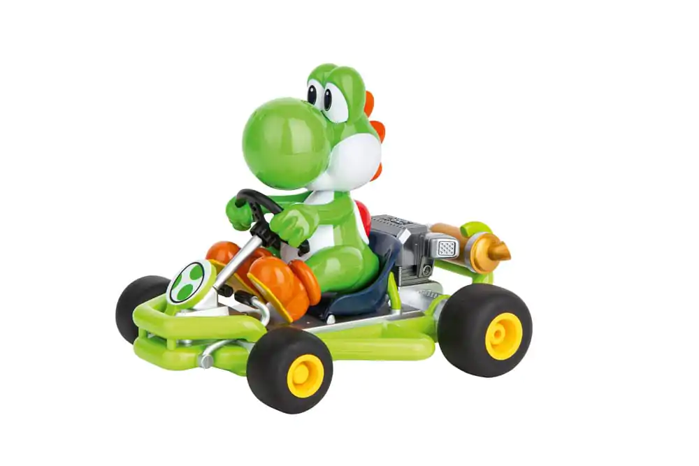 Super Mario Kart RC dálkově ovládané auto 1/18 2.4GHz Pipe Kart Yoshi fotografii produktu