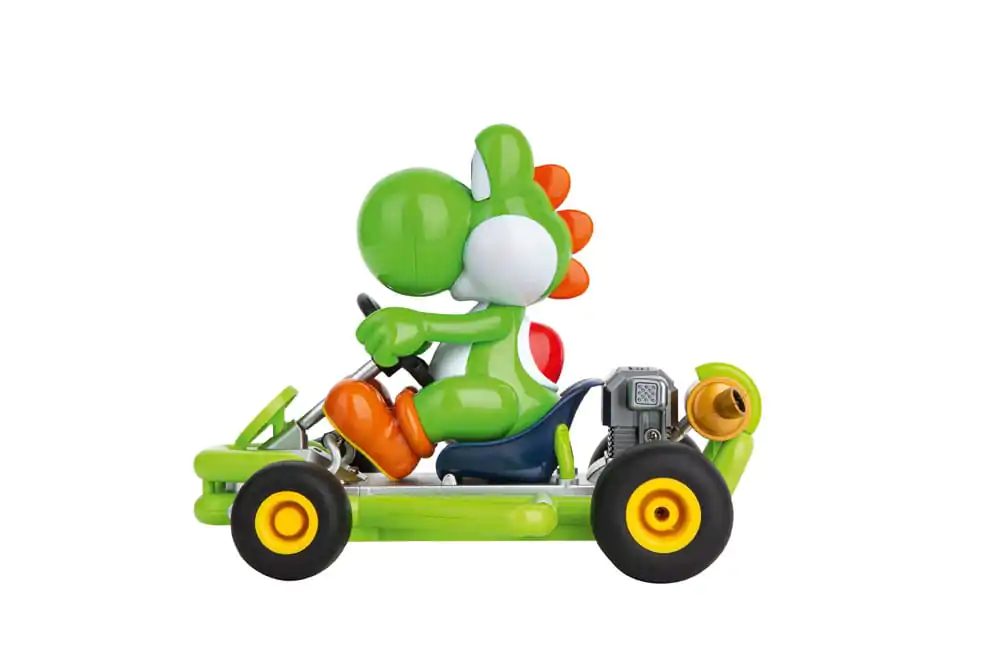 Super Mario Kart RC dálkově ovládané auto 1/18 2.4GHz Pipe Kart Yoshi fotografii produktu