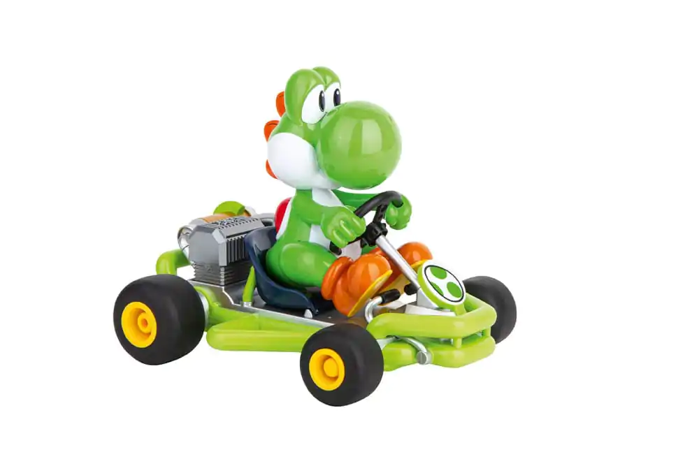 Super Mario Kart RC dálkově ovládané auto 1/18 2.4GHz Pipe Kart Yoshi fotografii produktu