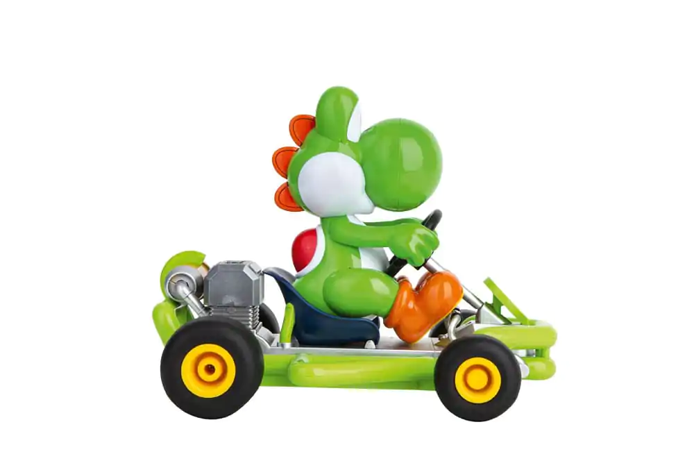 Super Mario Kart RC dálkově ovládané auto 1/18 2.4GHz Pipe Kart Yoshi fotografii produktu