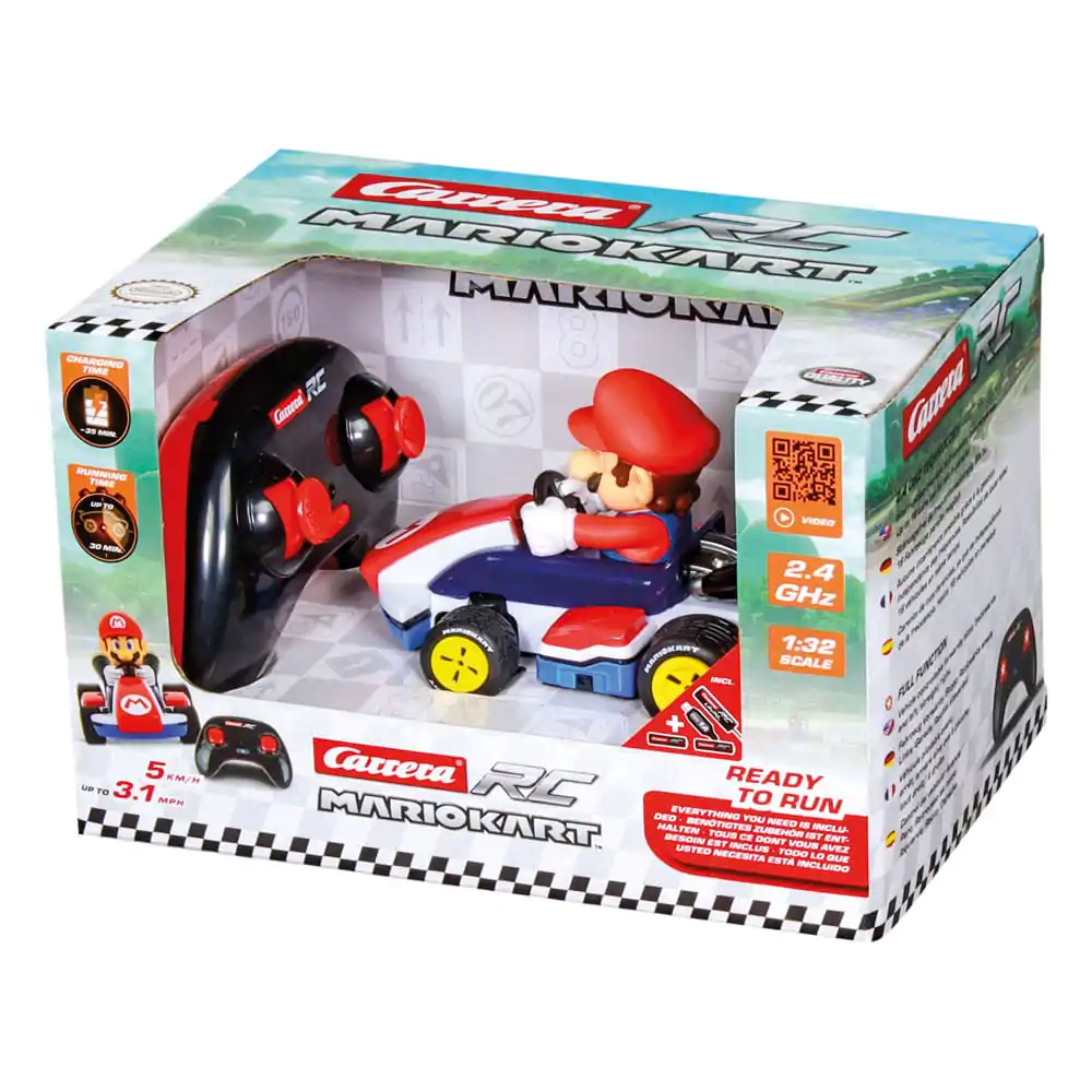 Super Mario Kart RC dálkově ovládaná závodní kára 1/32 2.4GHz Mario fotografii produktu