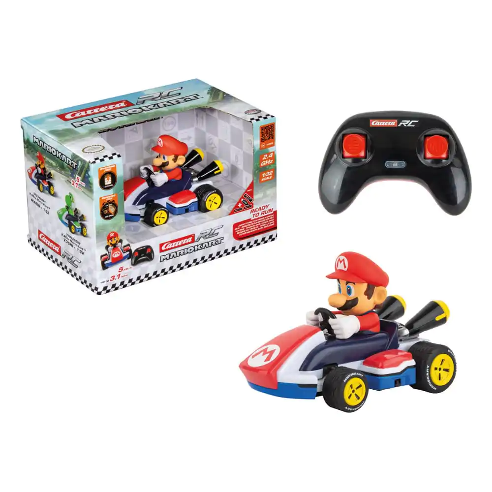Super Mario Kart RC dálkově ovládaná závodní kára 1/32 2.4GHz Mario fotografii produktu