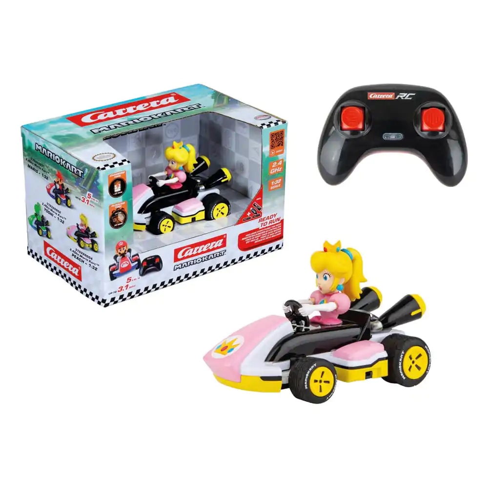 Super Mario Kart RC dálkově ovládaná závodní kára 1/32 2.4GHz Peach fotografii produktu