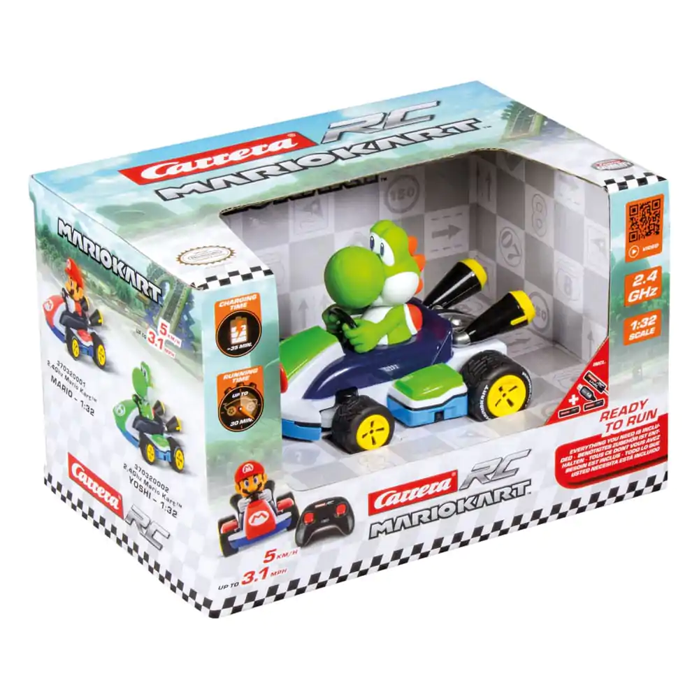 Super Mario Kart RC dálkově ovládaná závodní kára 1/32 2,4 GHz Yoshi fotografii produktu