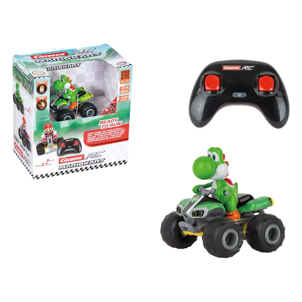 Super Mario Kart RC dálkově ovládaná čtyřkolka 1/40 2.4GHz Yoshi fotografii produktu