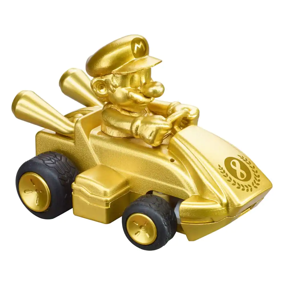 Super Mario Kart RC dálkově ovládané auto 1/50 2.4GHz Mini Mario Gold fotografii produktu