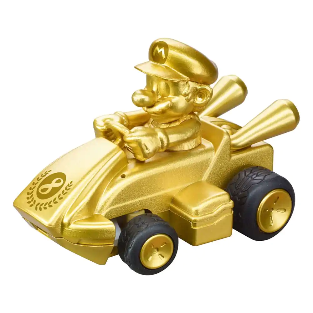Super Mario Kart RC dálkově ovládané auto 1/50 2.4GHz Mini Mario Gold fotografii produktu