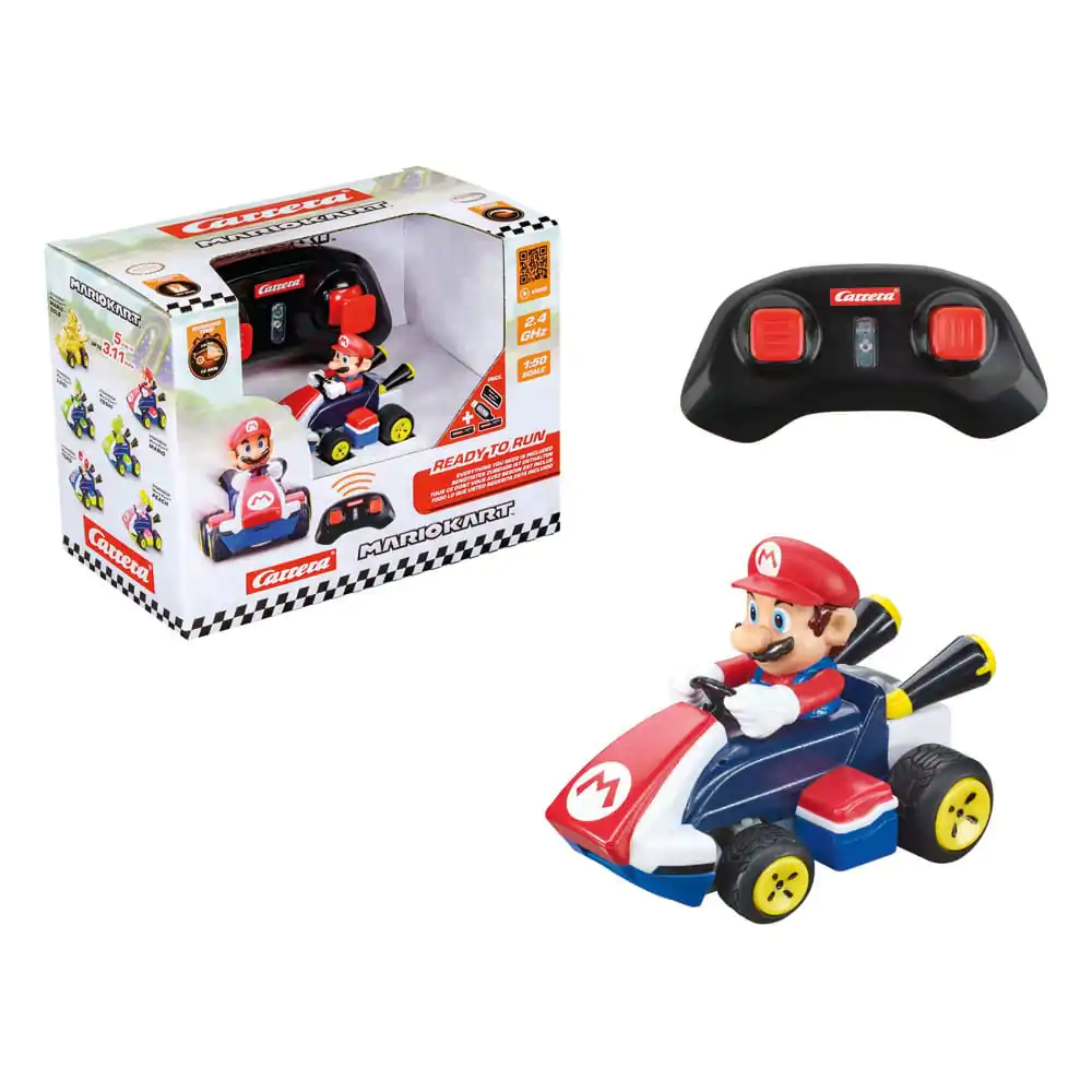 Super Mario Kart RC dálkově ovládané auto 1/50 2.4GHz Mini Mario fotografii produktu