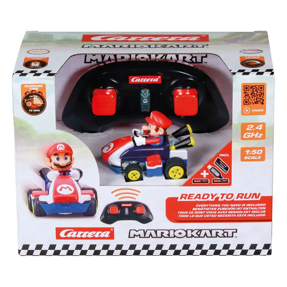 Super Mario Kart RC dálkově ovládané auto 1/50 2.4GHz Mini Mario fotografii produktu