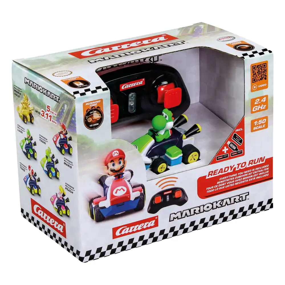 Super Mario Kart RC dálkově ovládané auto 1/50 2.4GHz Mini Yoshi fotografii produktu