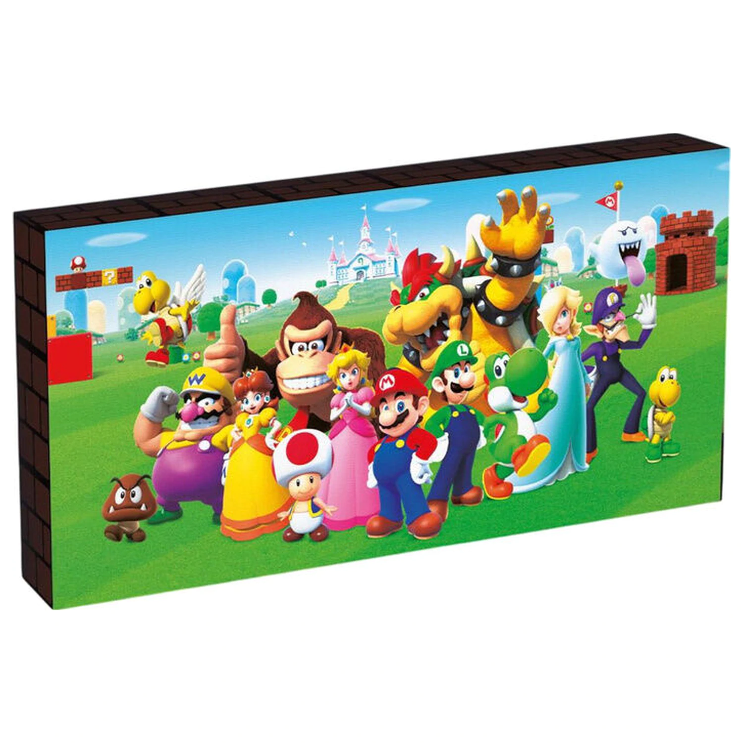 Super Mario svítící plátno fotografii produktu