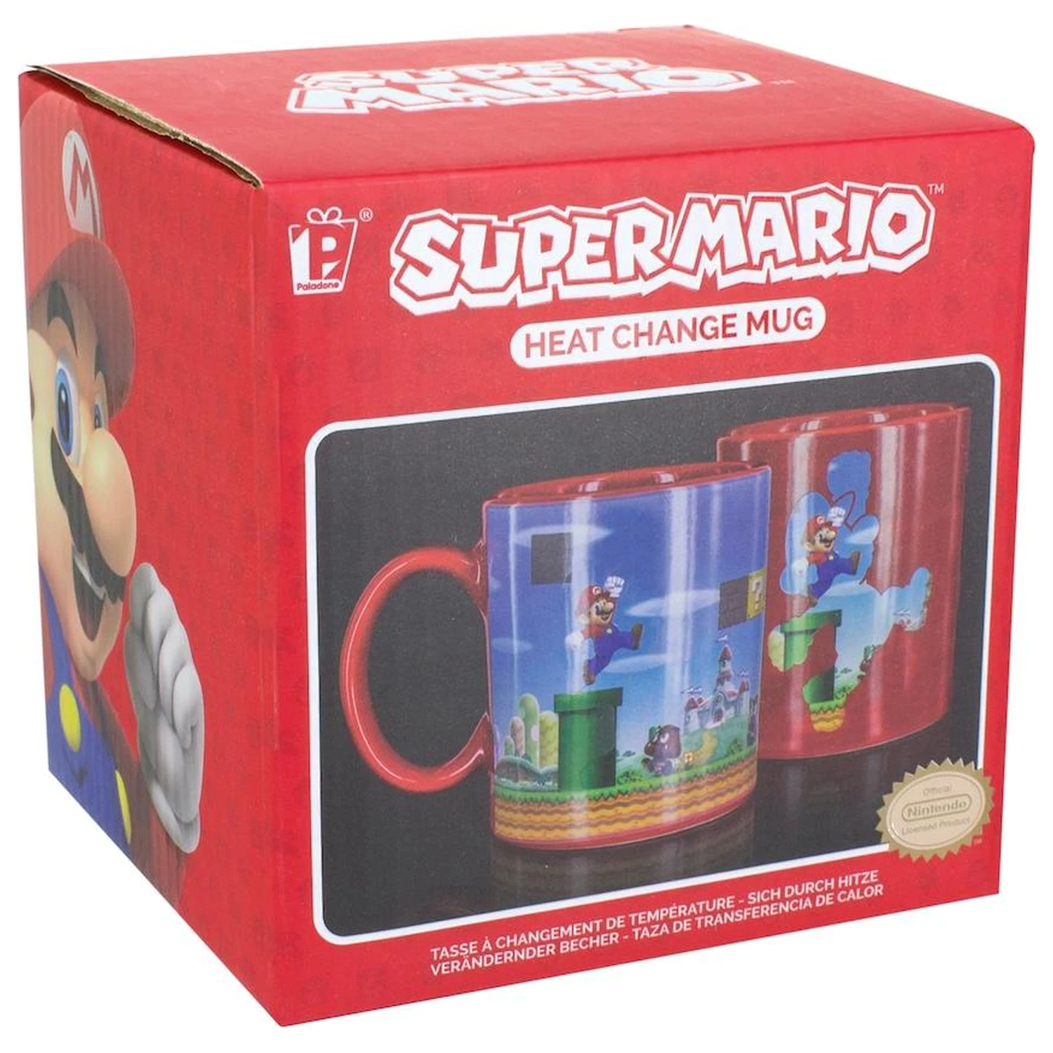 Super Mario Level měnící se hrnek fotografii produktu