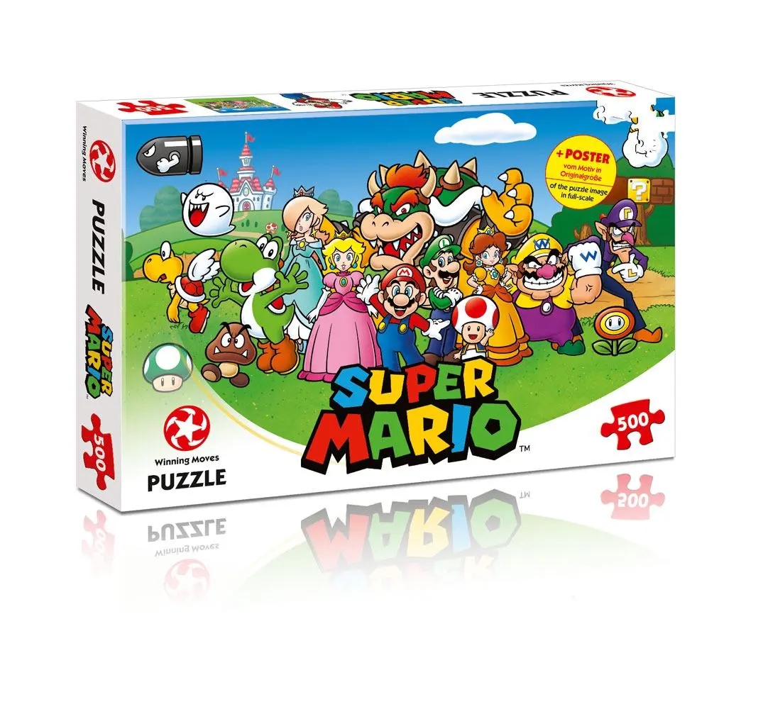 Super Mario Puzzle skládačka Mario & Friends fotografii produktu