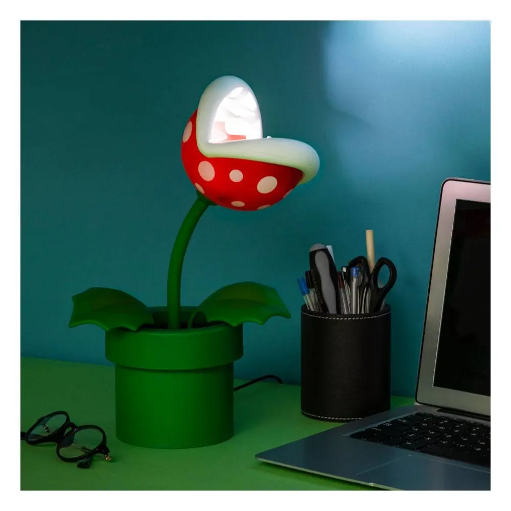 Super Mario Polohovatelná lampa Mario Mini Masožravá rostlina fotografii produktu