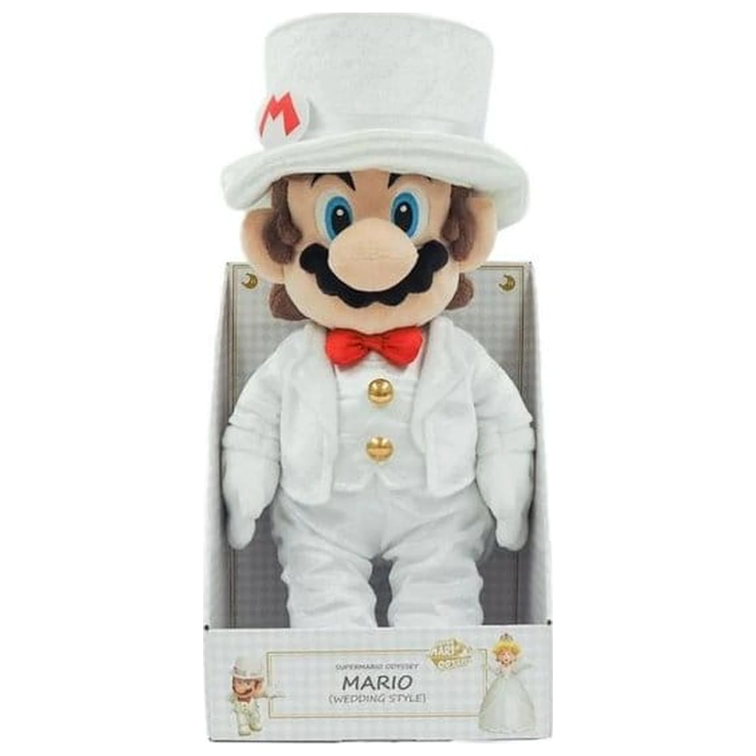Super Mario Plyšová figurka Mario svatební 39 cm fotografii produktu
