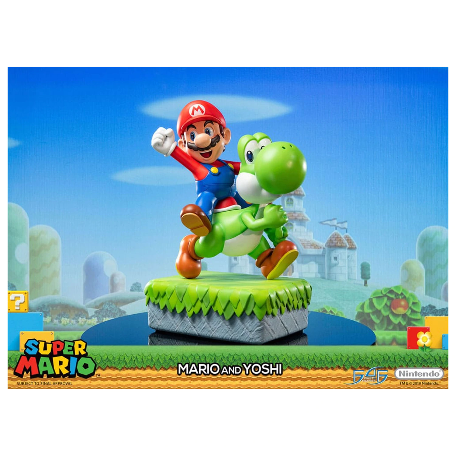 Socha Super Mario Mario & Yoshi 48 cm fotografii produktu