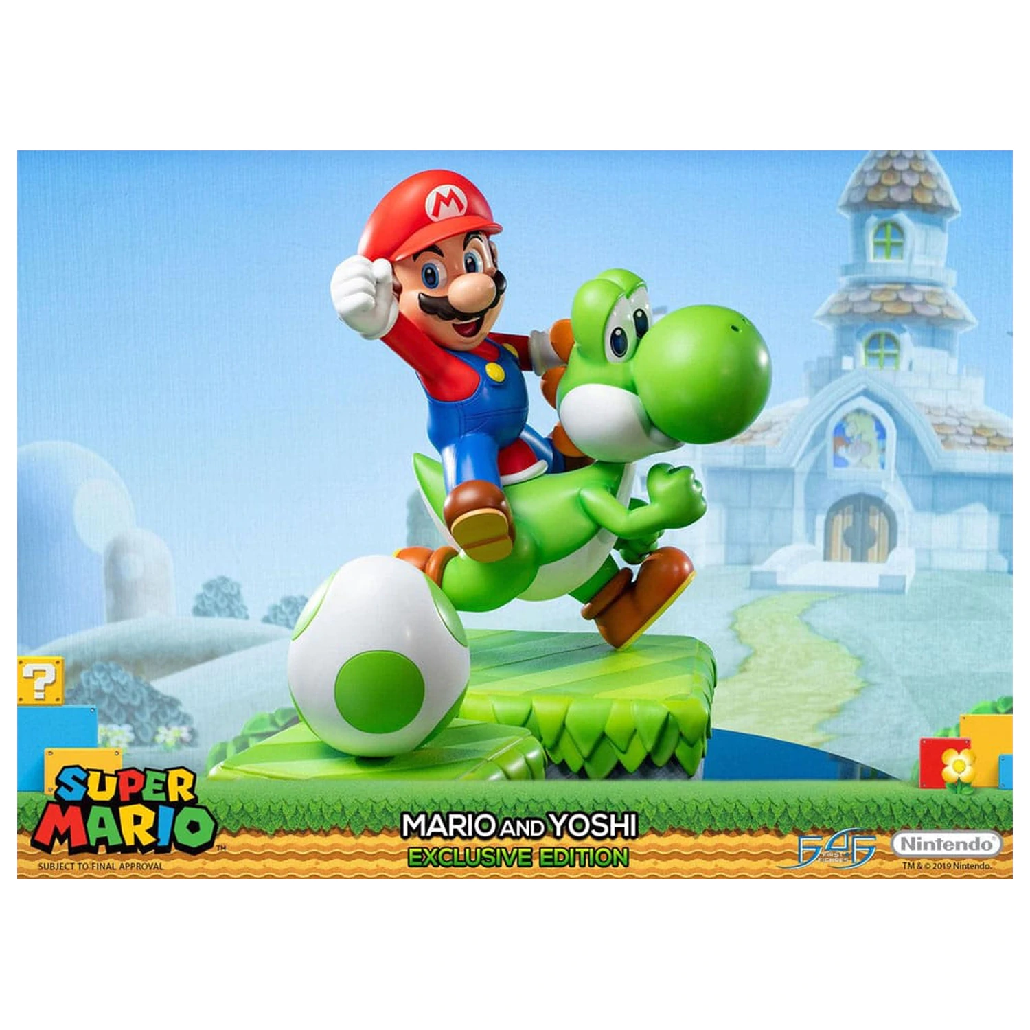 Socha Super Mario Mario & Yoshi 48 cm fotografii produktu