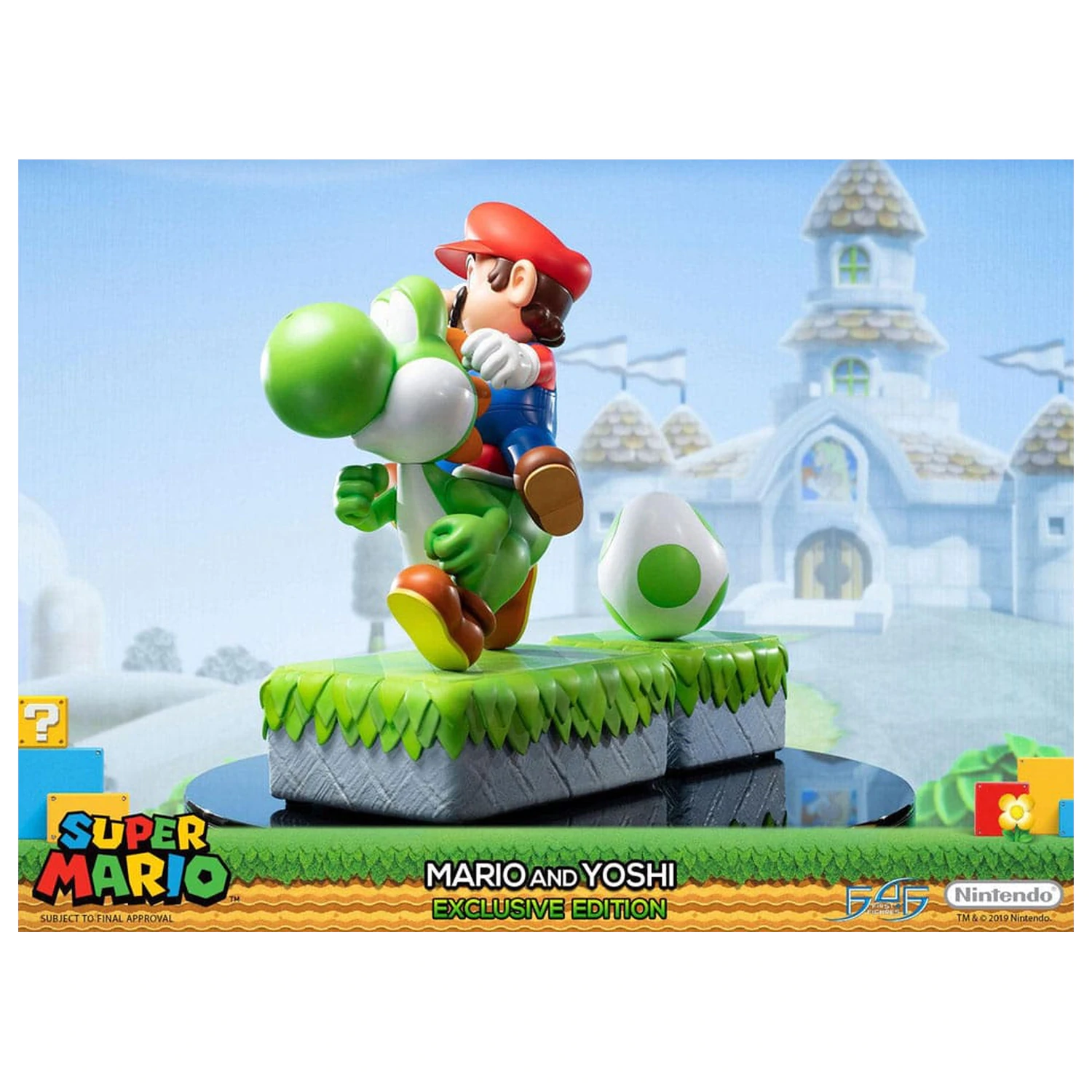 Socha Super Mario Mario & Yoshi 48 cm fotografii produktu