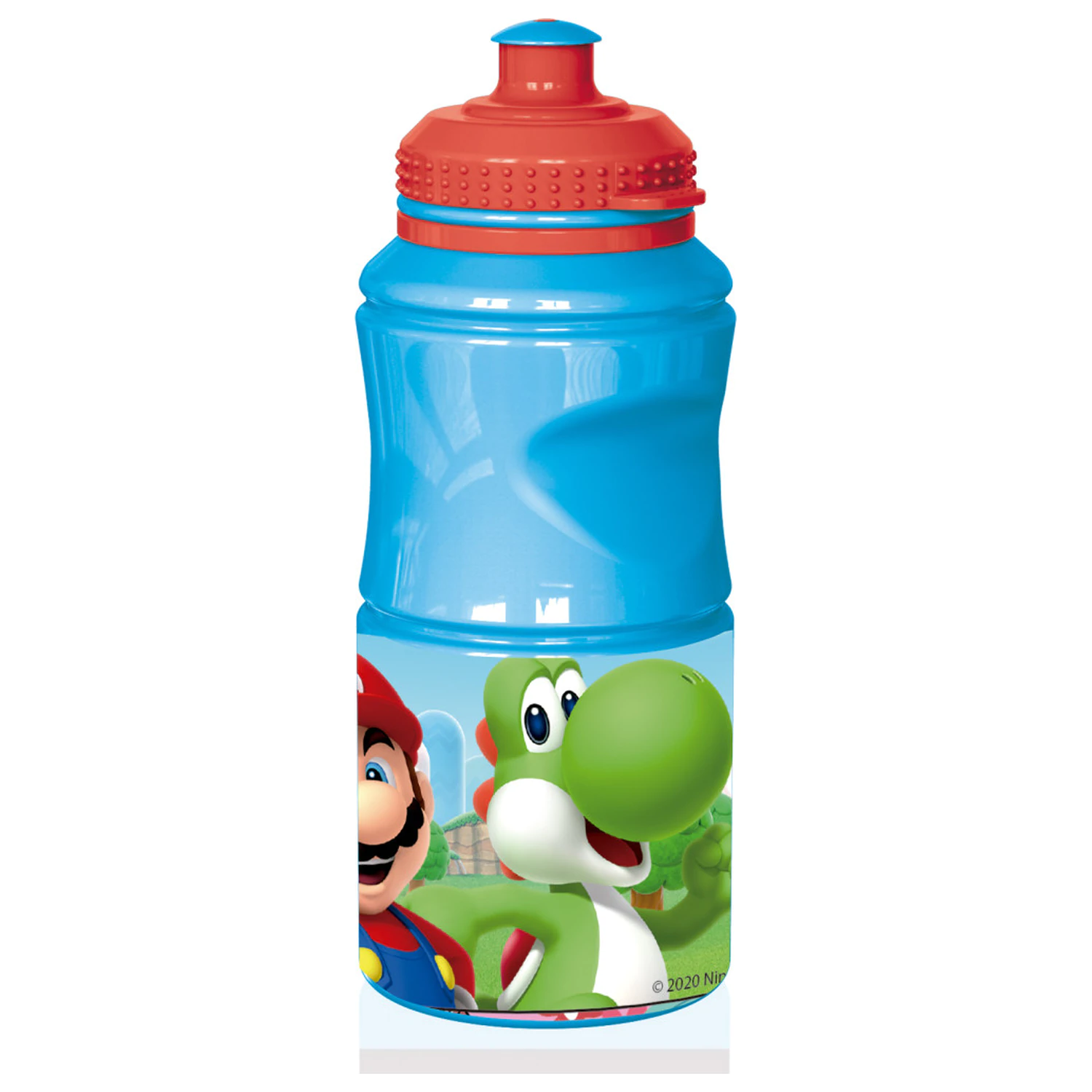 Super Mario Mushroom Kingdom Hold plastová sportovní láhev 380 ml fotografii produktu