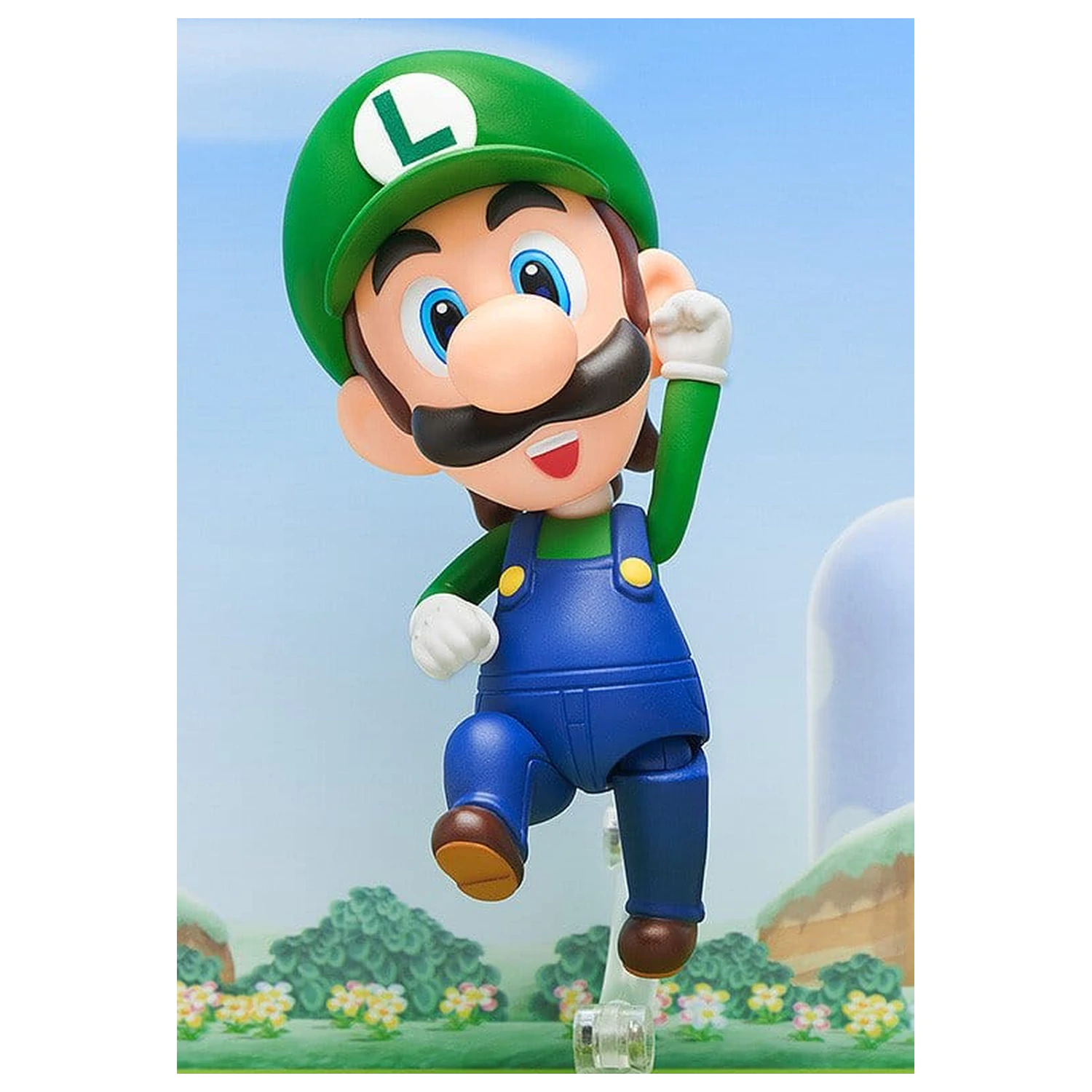 Super Mario Nendoroid akční figurka Luigi 10cm fotografii produktu