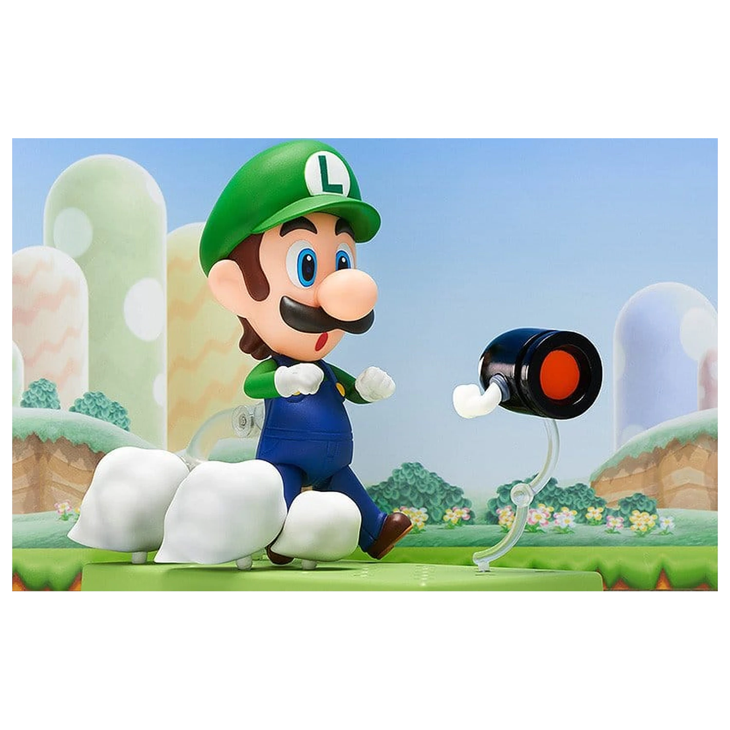 Super Mario Nendoroid akční figurka Luigi 10cm fotografii produktu