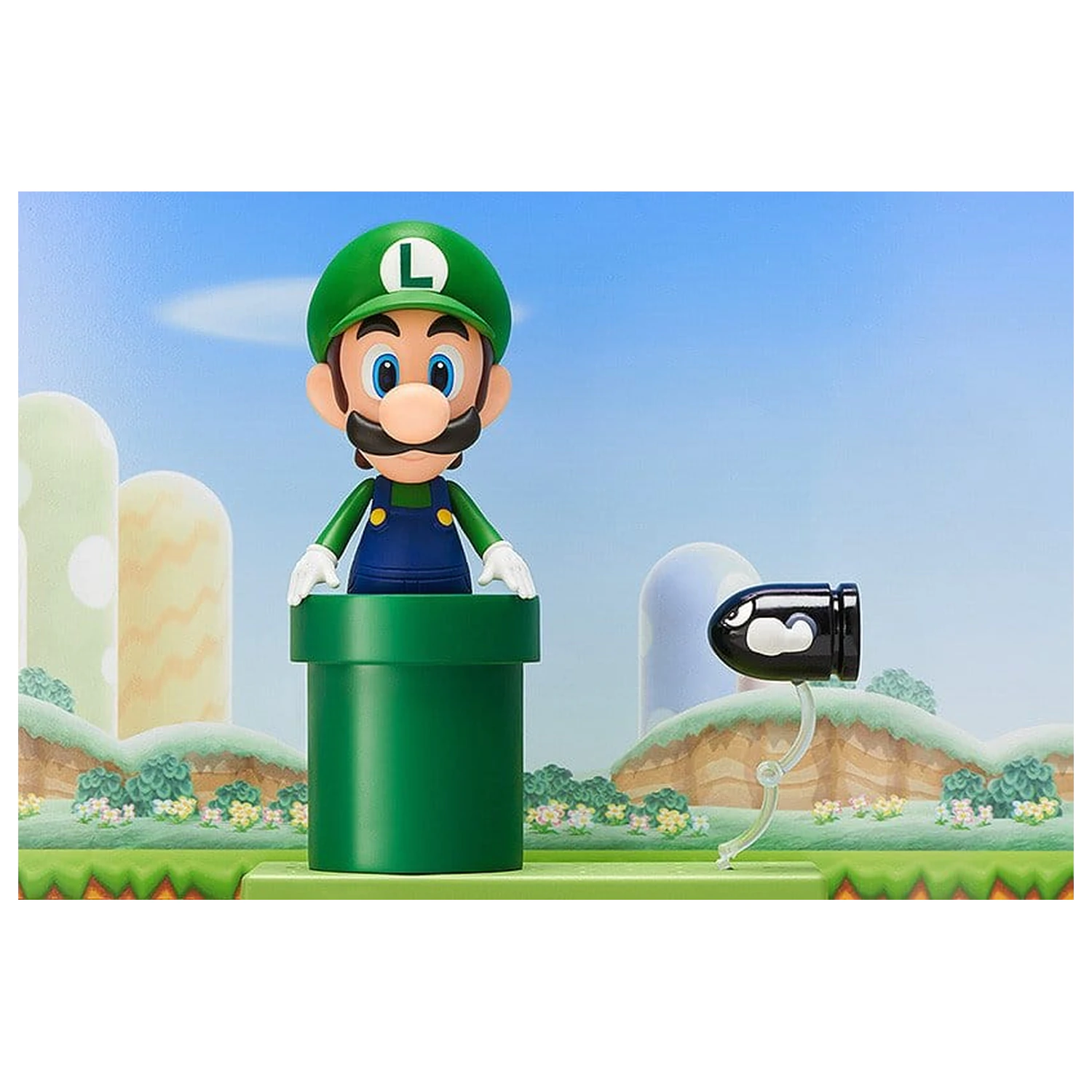 Super Mario Nendoroid akční figurka Luigi 10cm fotografii produktu
