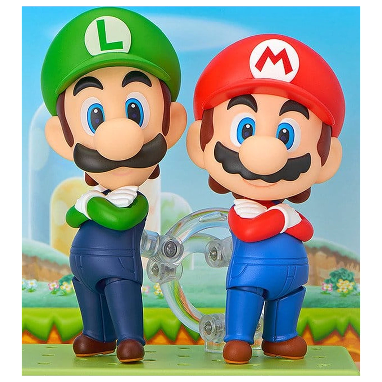 Super Mario Nendoroid akční figurka Luigi 10cm fotografii produktu