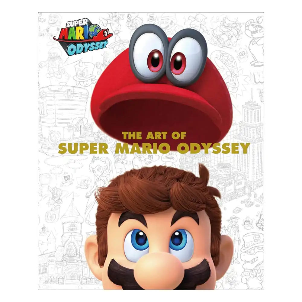 Super Mario Odyssey Art Kniha fotografii produktu