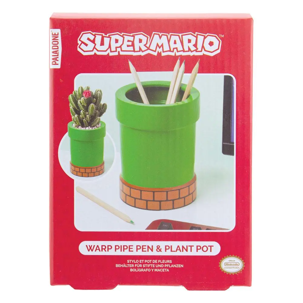 Super Mario Držák na tužky Dýmka Rostlina fotografii produktu