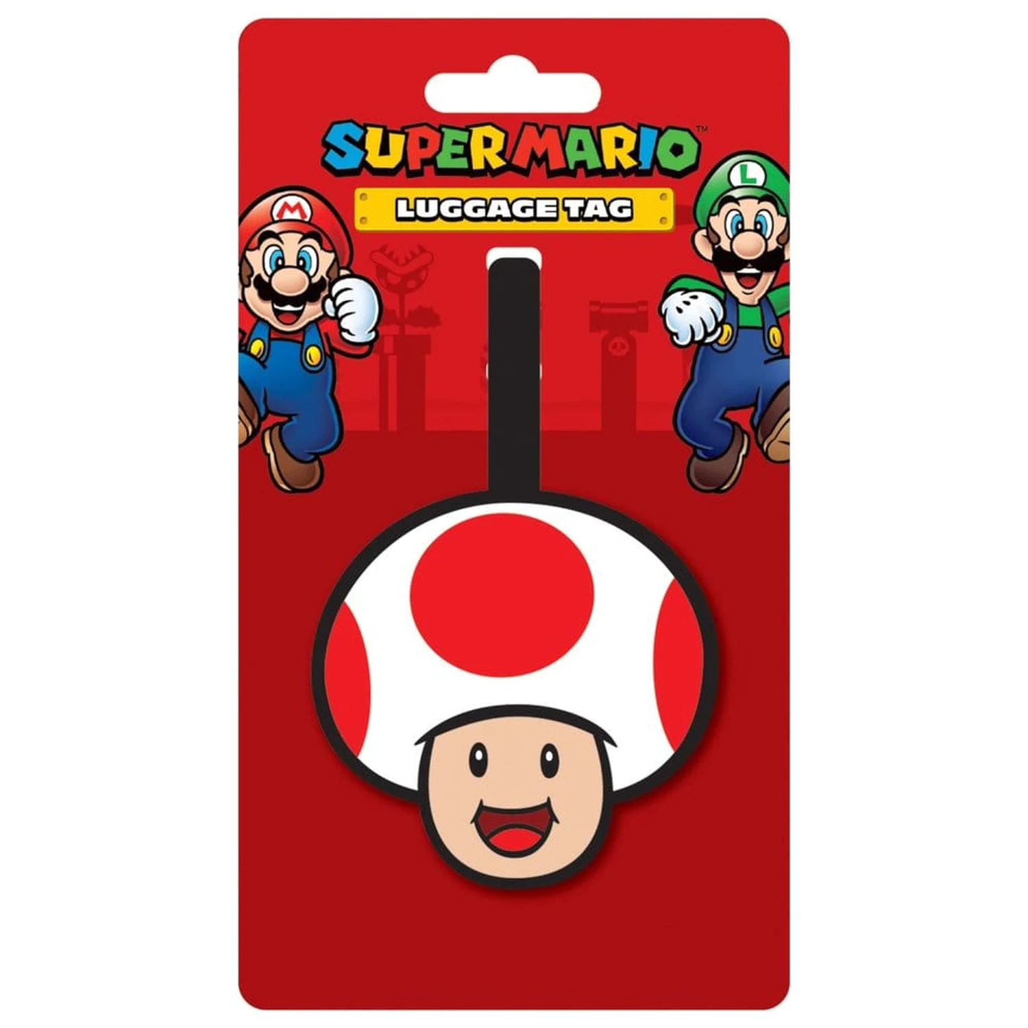 Super Mario jmenovka na zavazadla (Toad) fotografii produktu