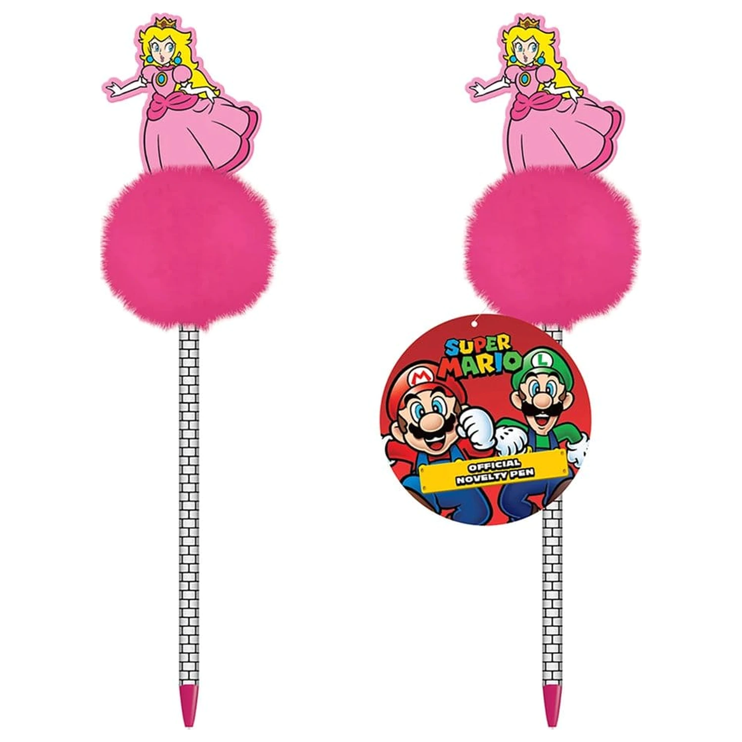 Super Mario Pom Pom Propiska (Princess Peach) fotografii produktu