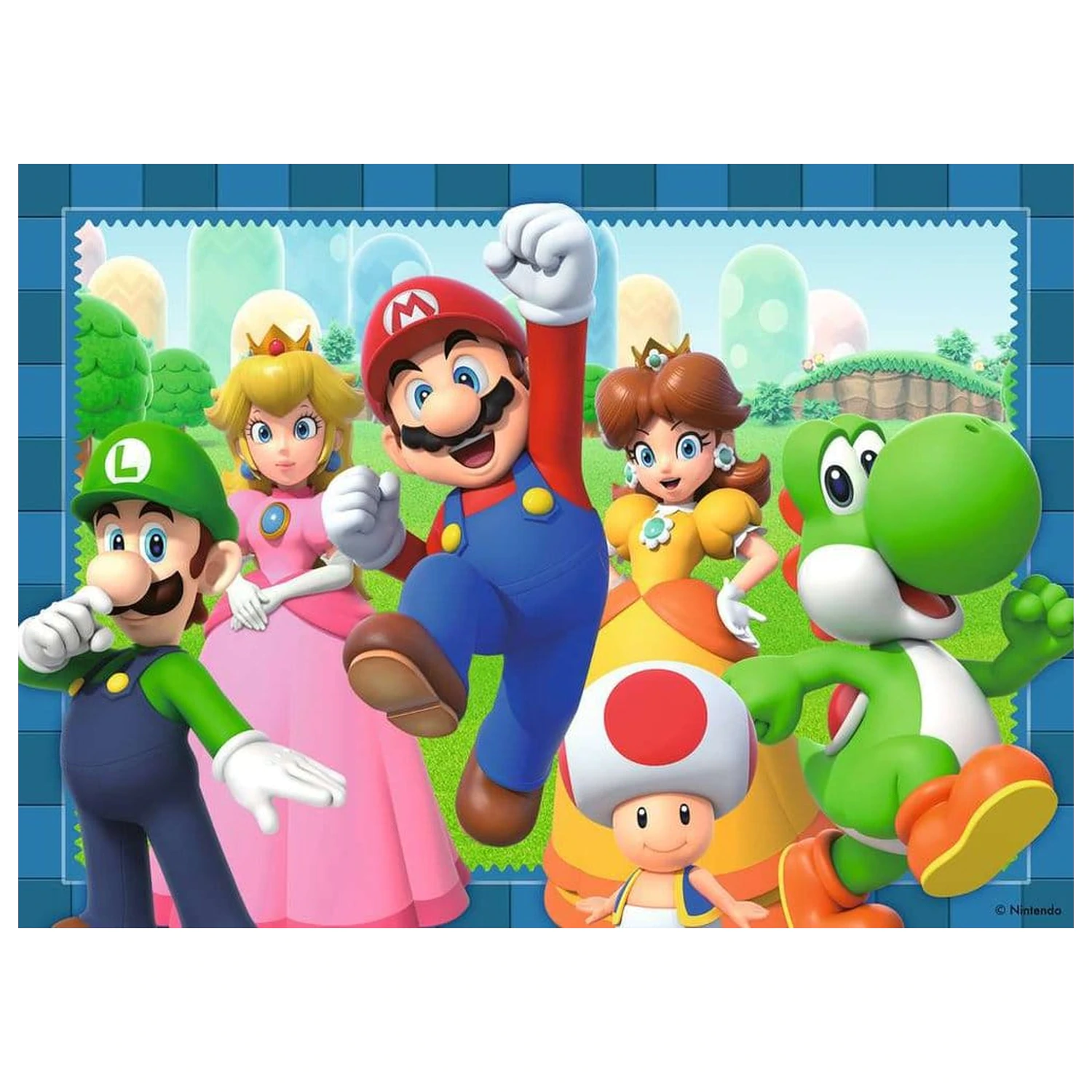 Super Mario Sada 4 puzzle Čas na Maria! (4x100 dílků) fotografii produktu
