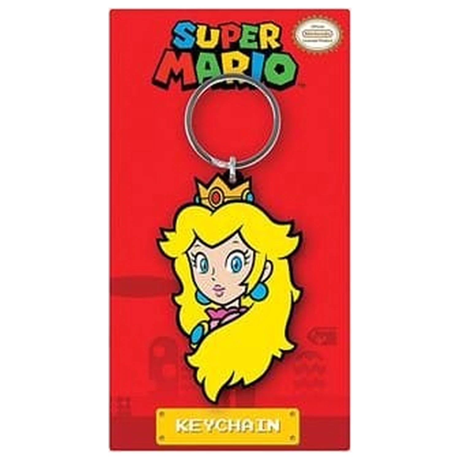 Super Mario PVC klíčenka Princess Peach fotografii produktu