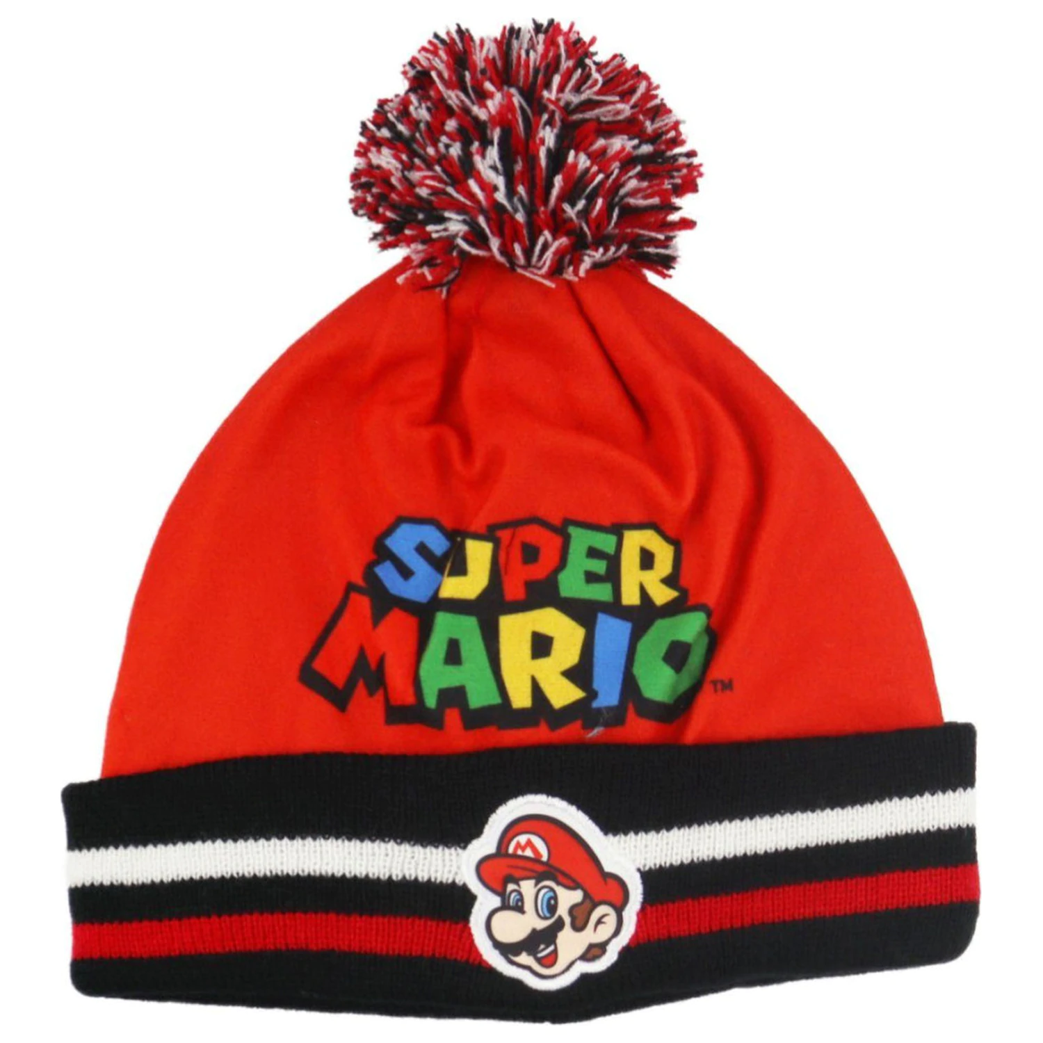 Super Mario Run dětská čepice + sada rukavic 54 cm fotografii produktu