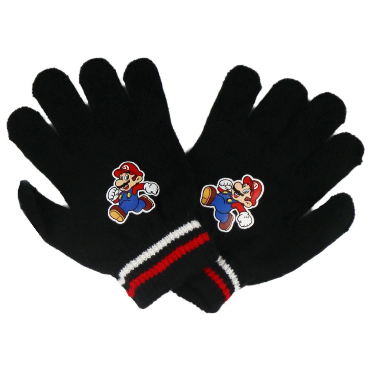 Super Mario Run dětská čepice + sada rukavic 54 cm fotografii produktu
