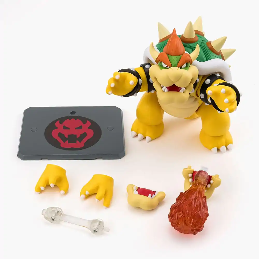 Super Mario S.H. Figuarts Akční figurka Bowser 13 cm fotografii produktu