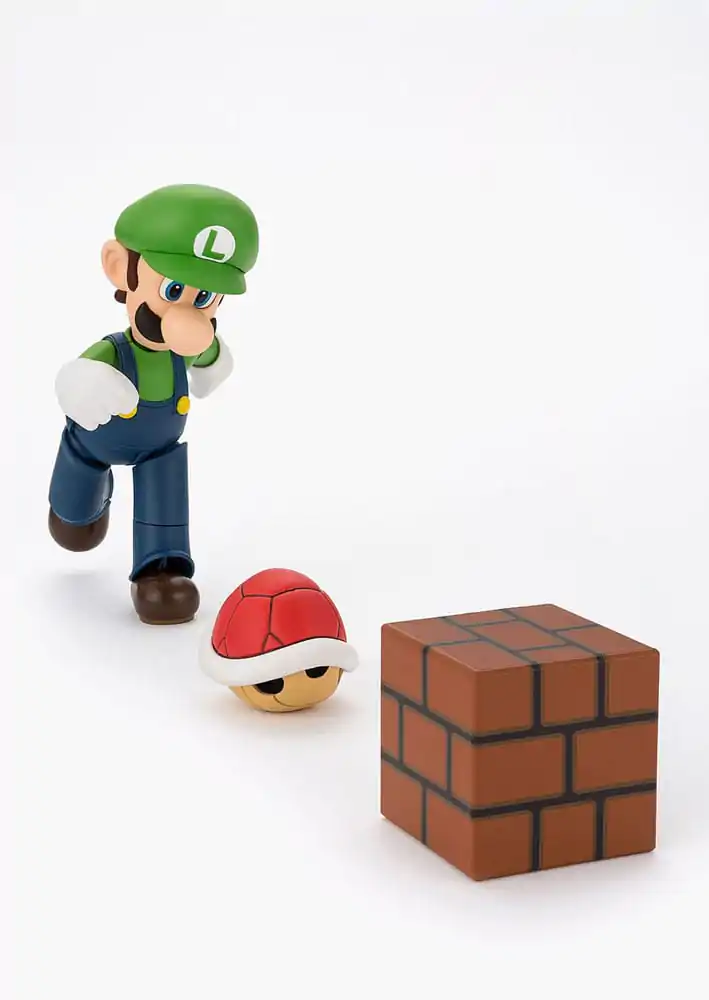 Super Mario S.H. Figuarts Akční figurka Luigi 11 cm fotografii produktu