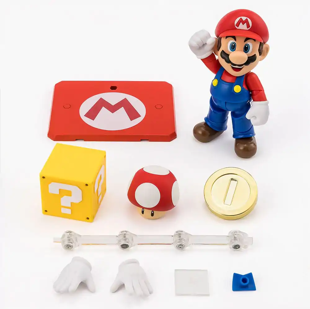 Super Mario S.H. Figuarts akční figurka Super Mario 10 cm fotografii produktu